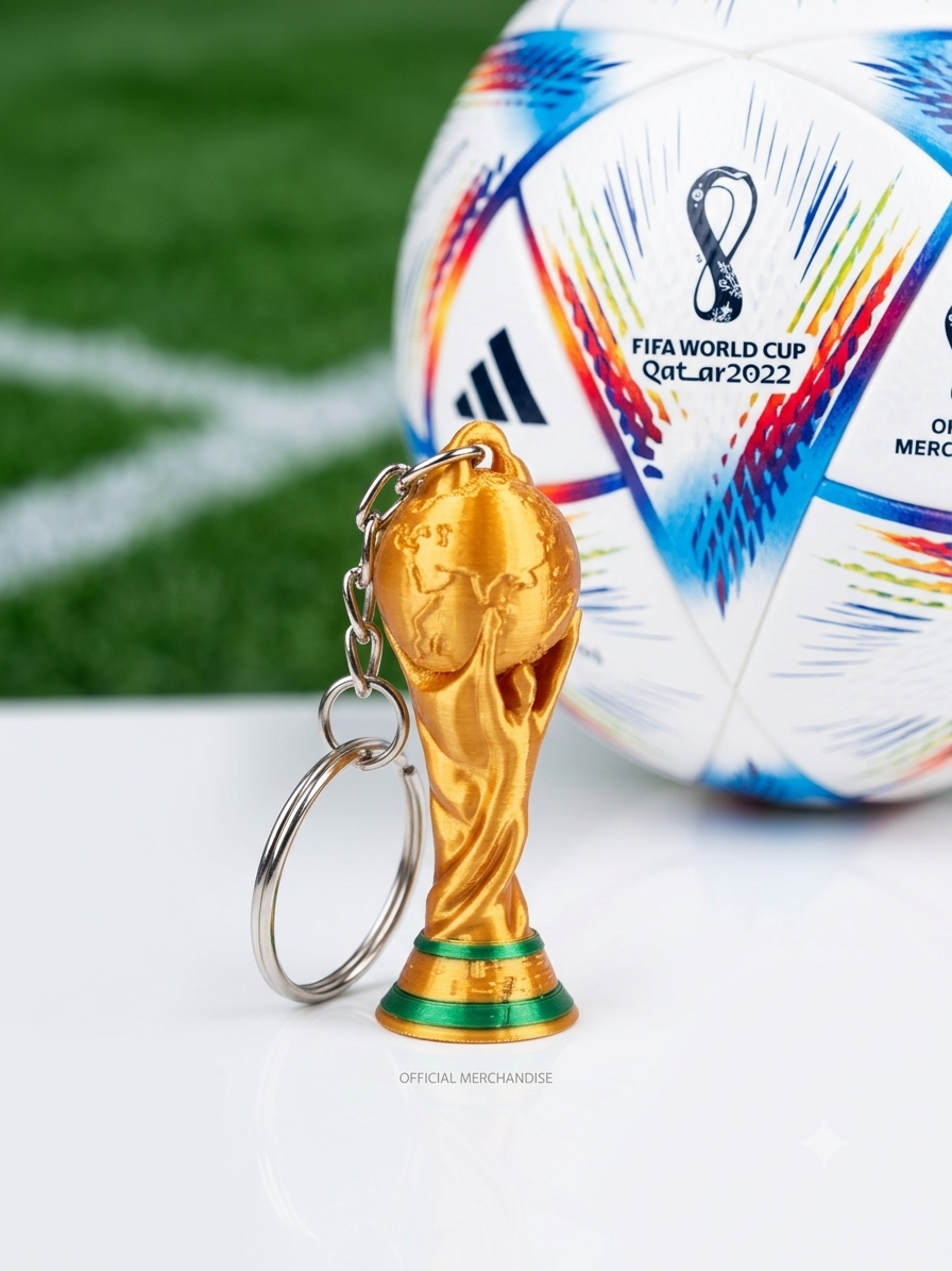 Fifa World Cup Trophy Keychain